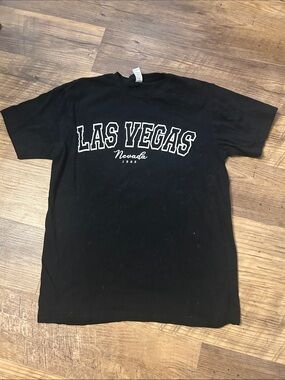 Las Vegas Nevada Black Graphic Tee - Men Free with bundle purchase